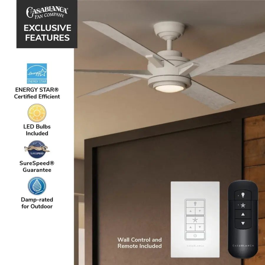 Melia Outdoor 65" Ceiling Fan with LED Light - Image 53