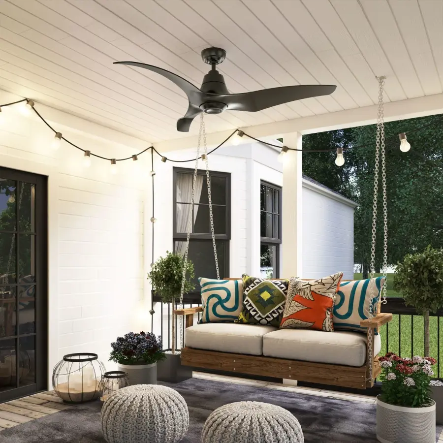 Stingray Outdoor ENERGY STAR Ceiling Fan with LED Light 60" - Image 11