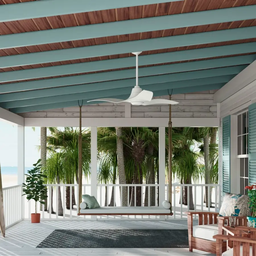 Stingray Outdoor ENERGY STAR Ceiling Fan with LED Light 60" - Image 12
