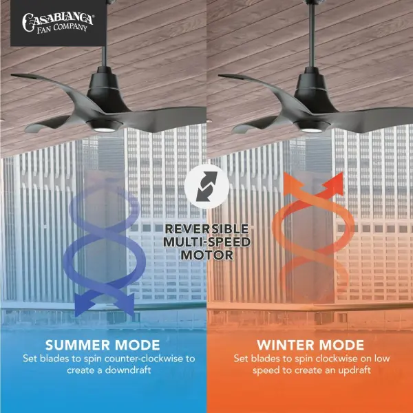 Stingray Outdoor ENERGY STAR Ceiling Fan with LED Light 60" - Image 14