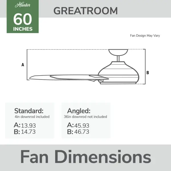 Stingray Outdoor ENERGY STAR Ceiling Fan with LED Light 60" - Image 19