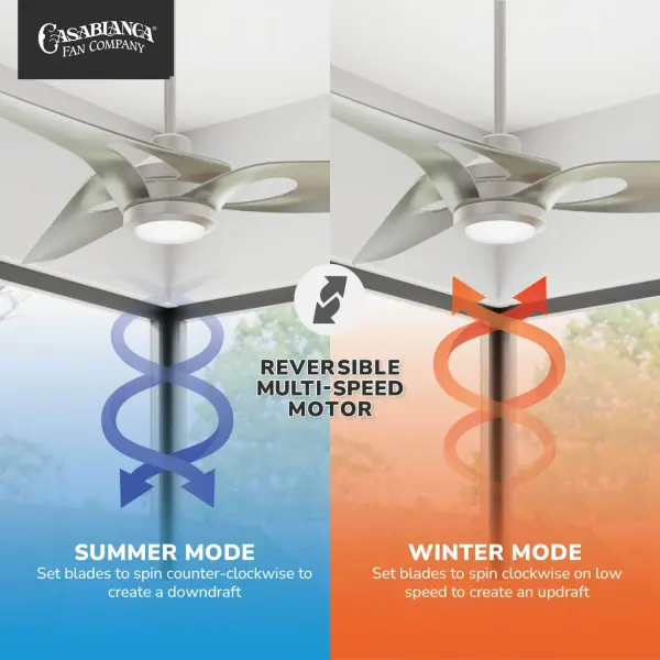 Inez Outdoor 60" Ceiling Fan with LED Light - Image 14