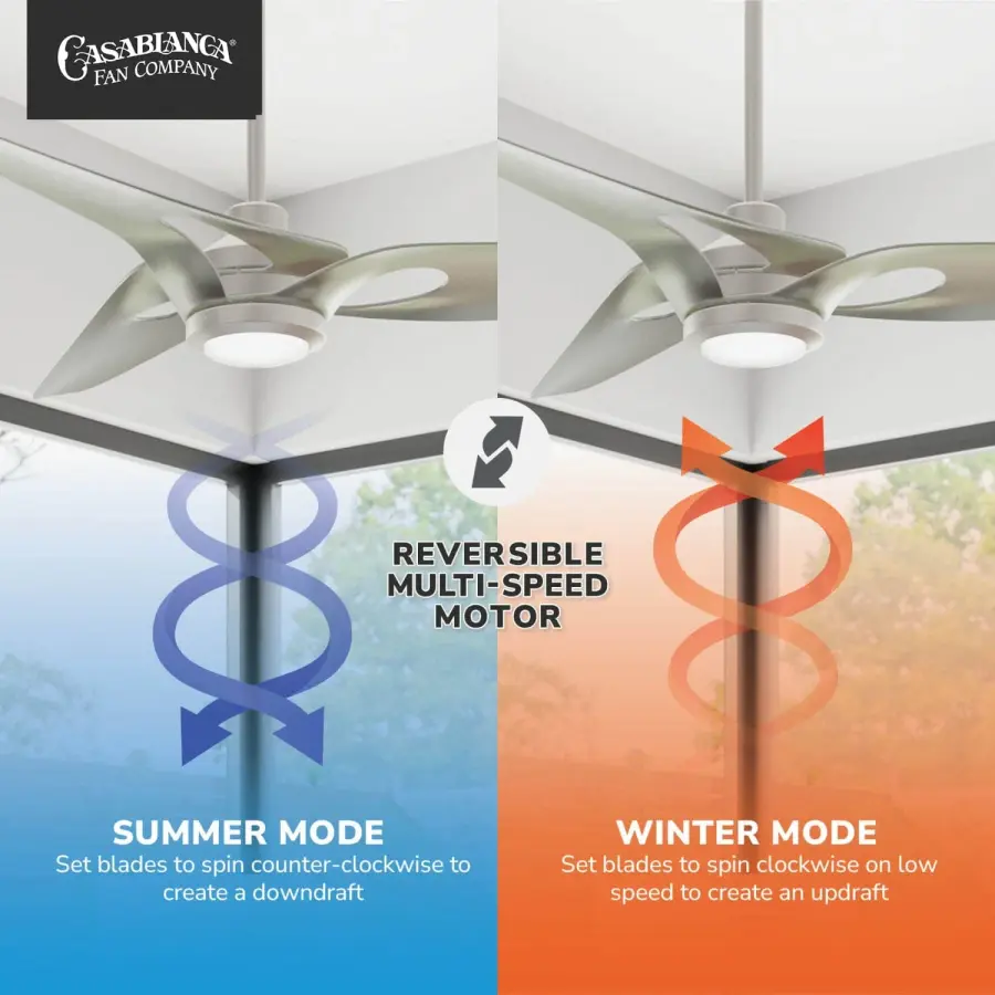 Inez Outdoor 60" Ceiling Fan with LED Light - Image 14