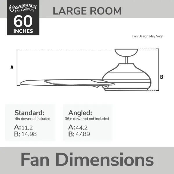 Inez Outdoor 60" Ceiling Fan with LED Light - Image 18