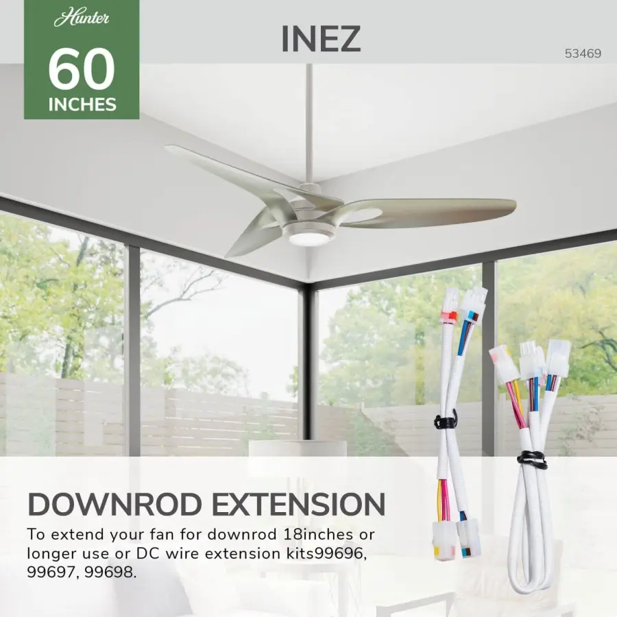 Inez Outdoor 60" Ceiling Fan with LED Light - Image 38
