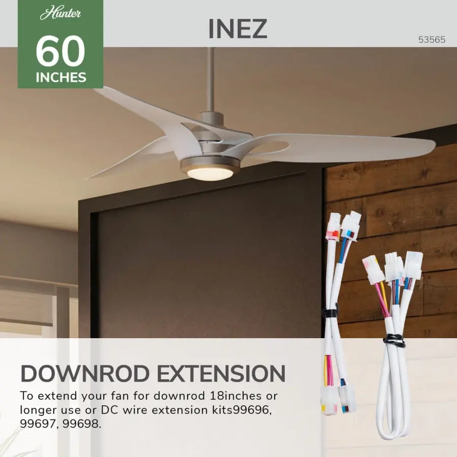 Inez Outdoor 60" Ceiling Fan with LED Light - Image 39