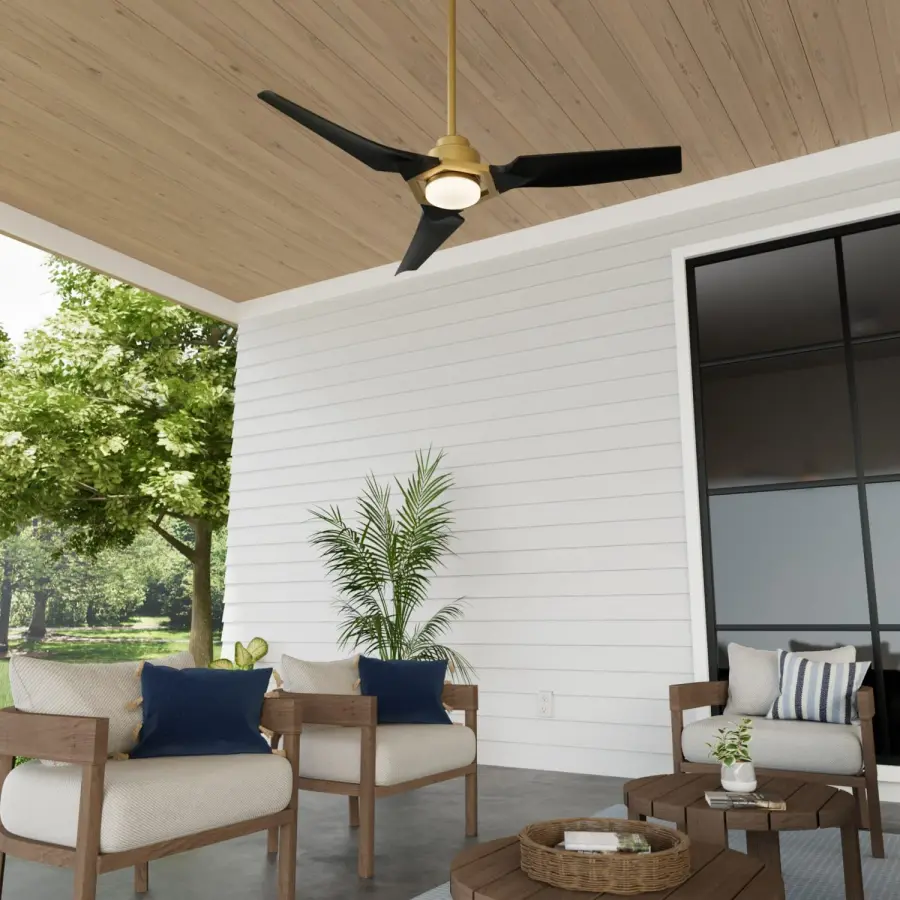 Eula 52" Outdoor Ceiling Fan with LED Light - Image 11