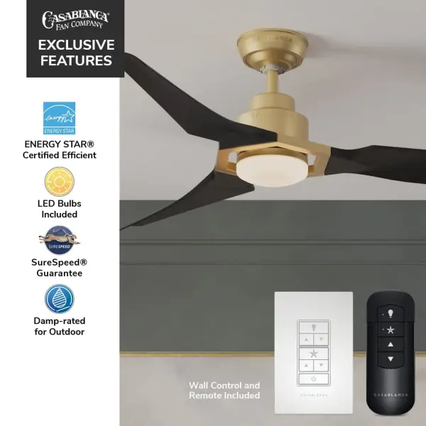 Eula 52" Outdoor Ceiling Fan with LED Light - Image 36