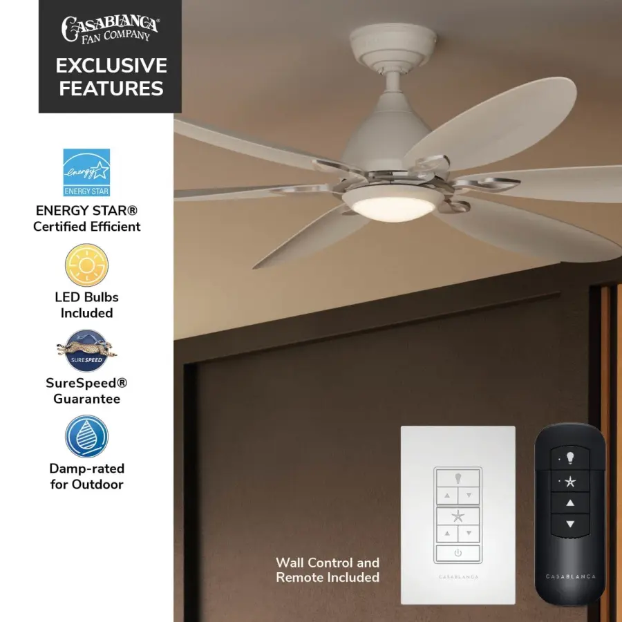 Azalea 60" Outdoor Energy Star DC Ceiling Fan with LED Light - Image 19