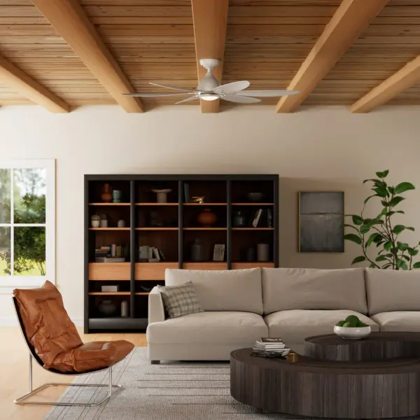 Azalea 60" Outdoor Energy Star DC Ceiling Fan with LED Light - Image 4