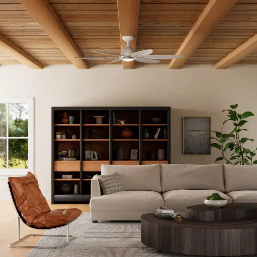 Azalea 60" Outdoor Energy Star DC Ceiling Fan with LED Light - Image 4
