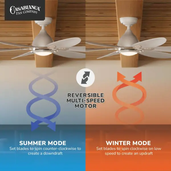 Azalea 60" Outdoor Energy Star DC Ceiling Fan with LED Light - Image 8