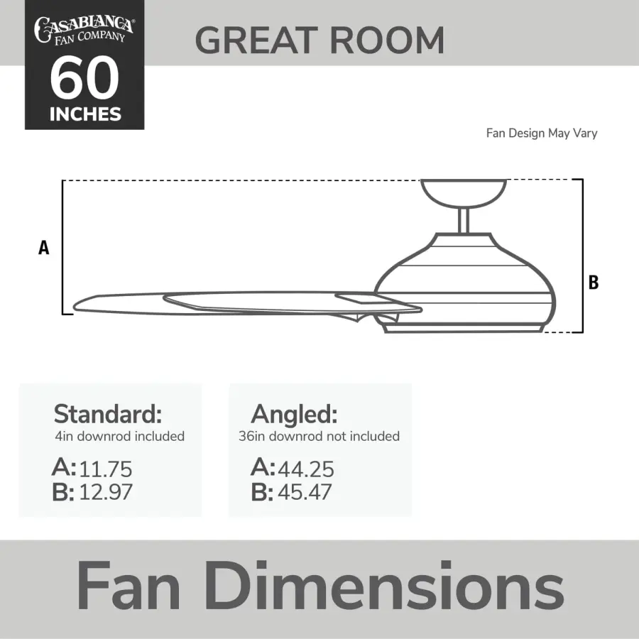 Azalea 60" Outdoor Energy Star DC Ceiling Fan with LED Light - Image 10