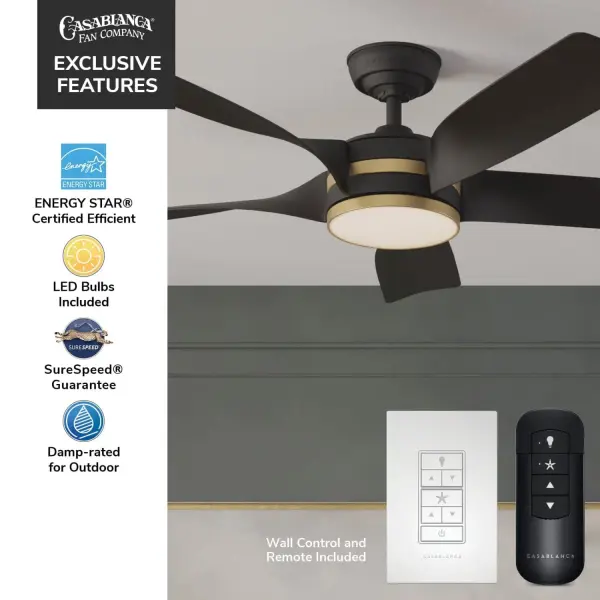 Julia Outdoor Energy Star DC Ceiling Fan with LED Light 52" - Image 35