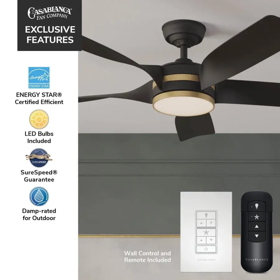 Julia Outdoor Energy Star DC Ceiling Fan with LED Light 52" - Image 35