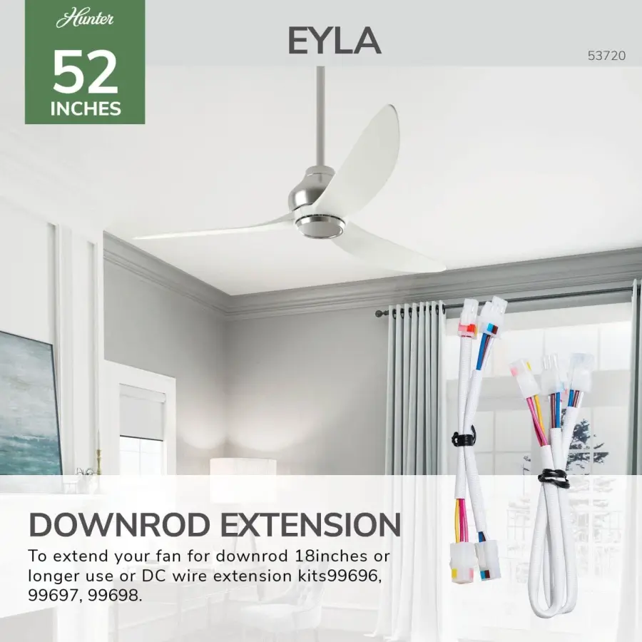 Eyla 52" ENERGY STAR Ceiling Fan with Remote & Wall Control - Image 19