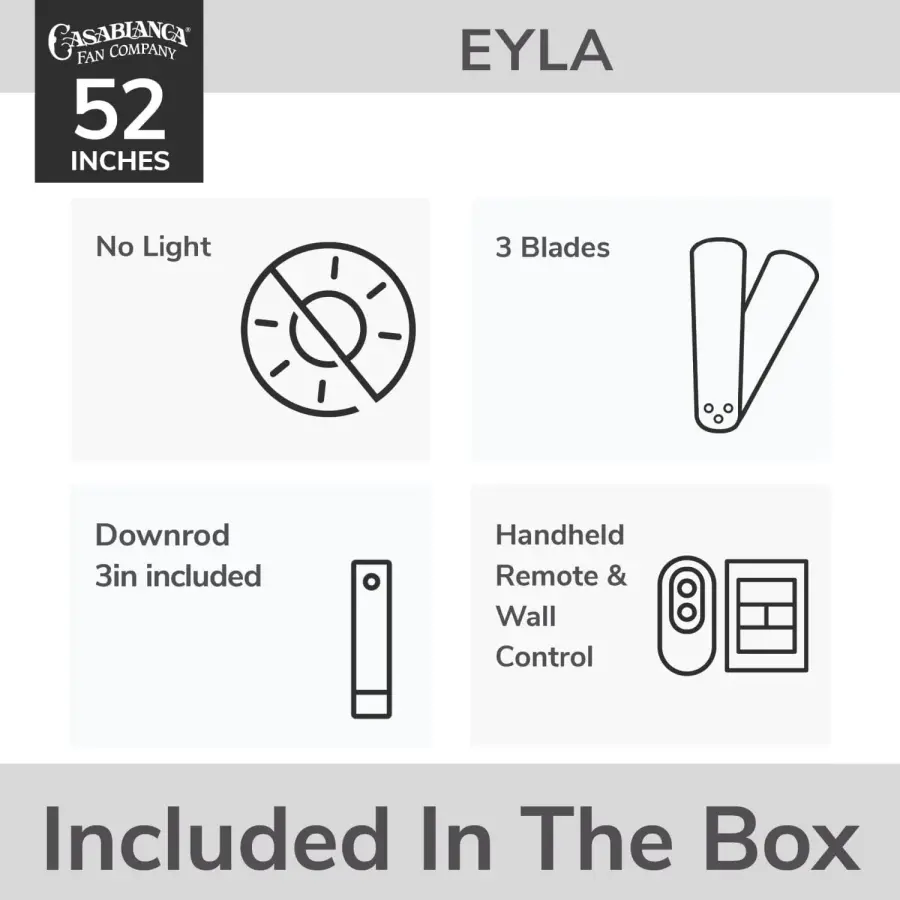 Eyla Outdoor 52" ENERGY STAR Ceiling Fan with Remote - Image 10