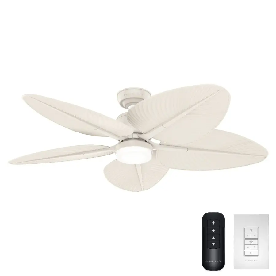 Coveview Outdoor Ceiling Fan with LED Light 52" - Image 1