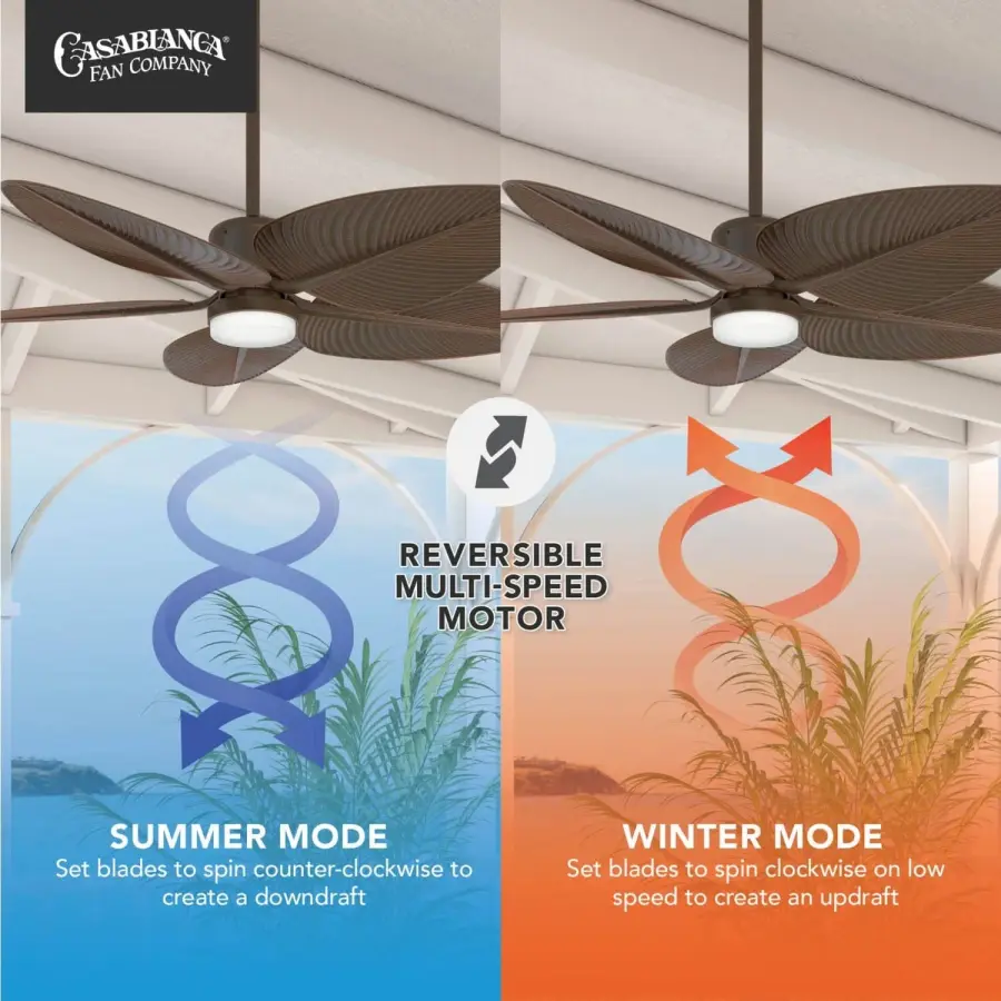 Coveview Outdoor Ceiling Fan with LED Light 52" - Image 12