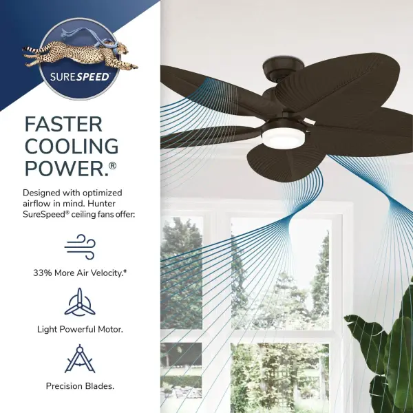 Coveview Outdoor Ceiling Fan with LED Light 52" - Image 37