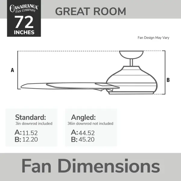 Bayhaven Outdoor 72" Ceiling Fan with Wall Control and Remote - Image 9