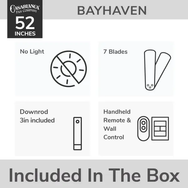 Bayhaven Outdoor 72" Ceiling Fan with Wall Control and Remote - Image 10