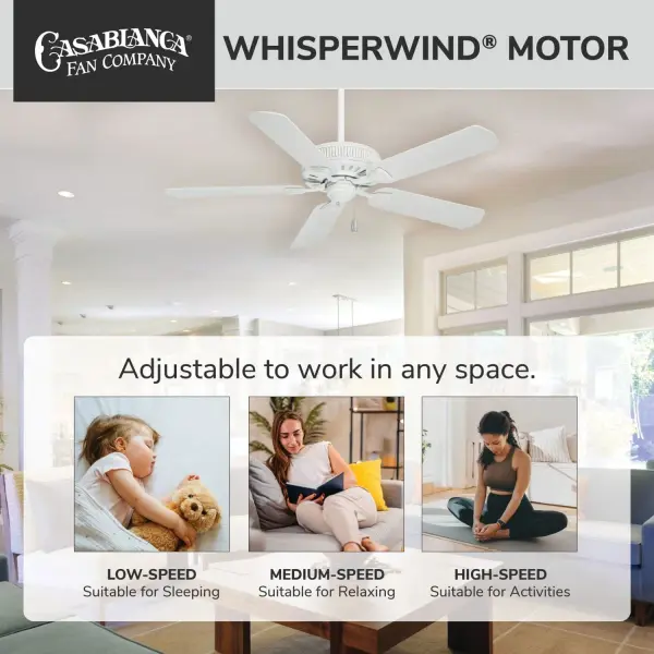 Elegant French Country Fan with Whisper-Quiet Performance - Image 13