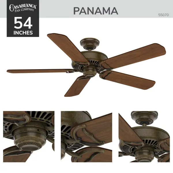 Panama 54" Ceiling Fan - Image 5