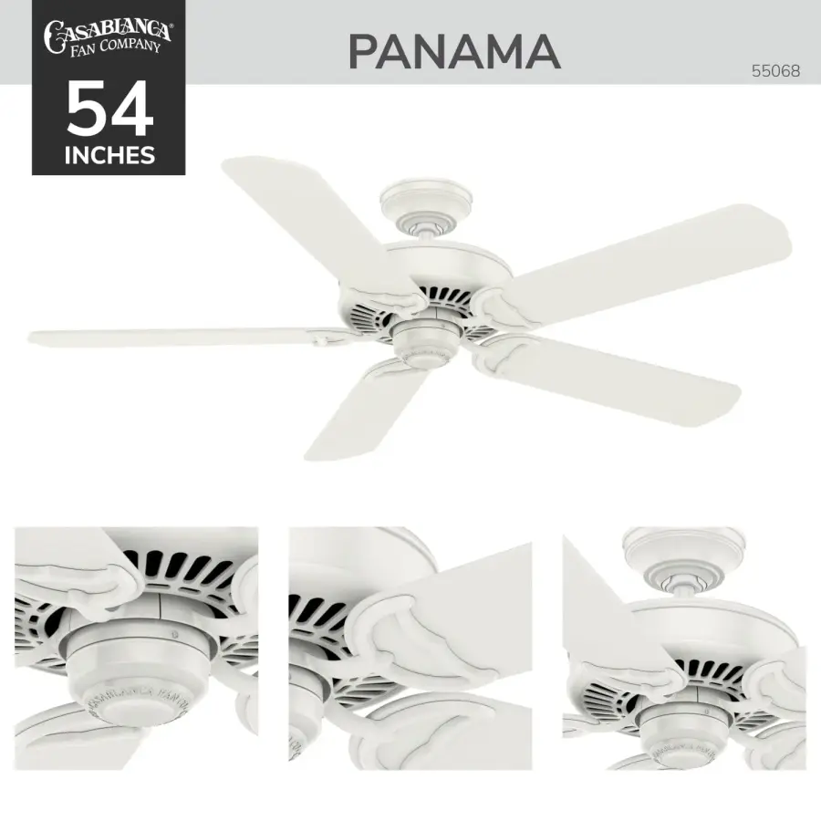 Panama 54" Ceiling Fan - Image 6