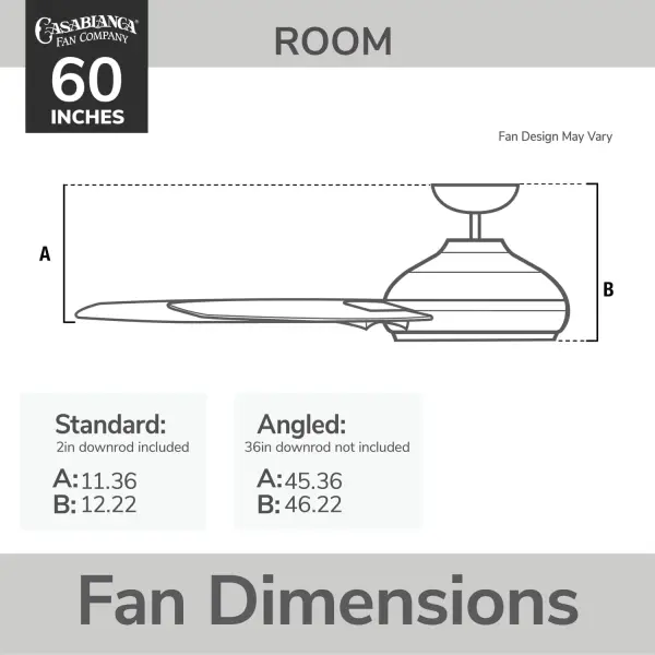 Stingray Outdoor 60" LED Ceiling Fan with Remote - Image 11