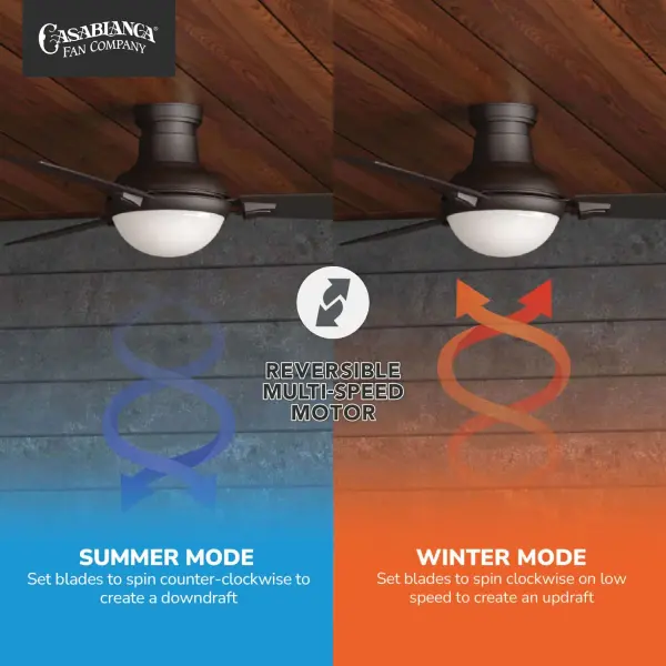 Verse Outdoor LED Ceiling Fan 54" - Image 6
