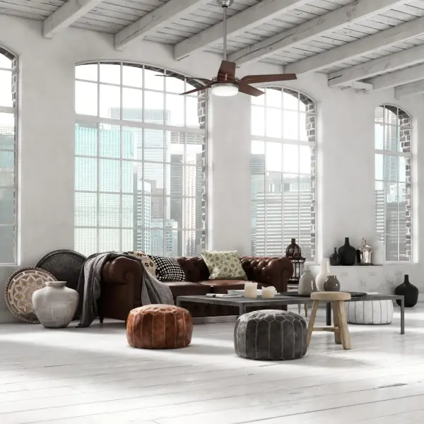 Correne 56" LED Ceiling Fan with Light - Image 7