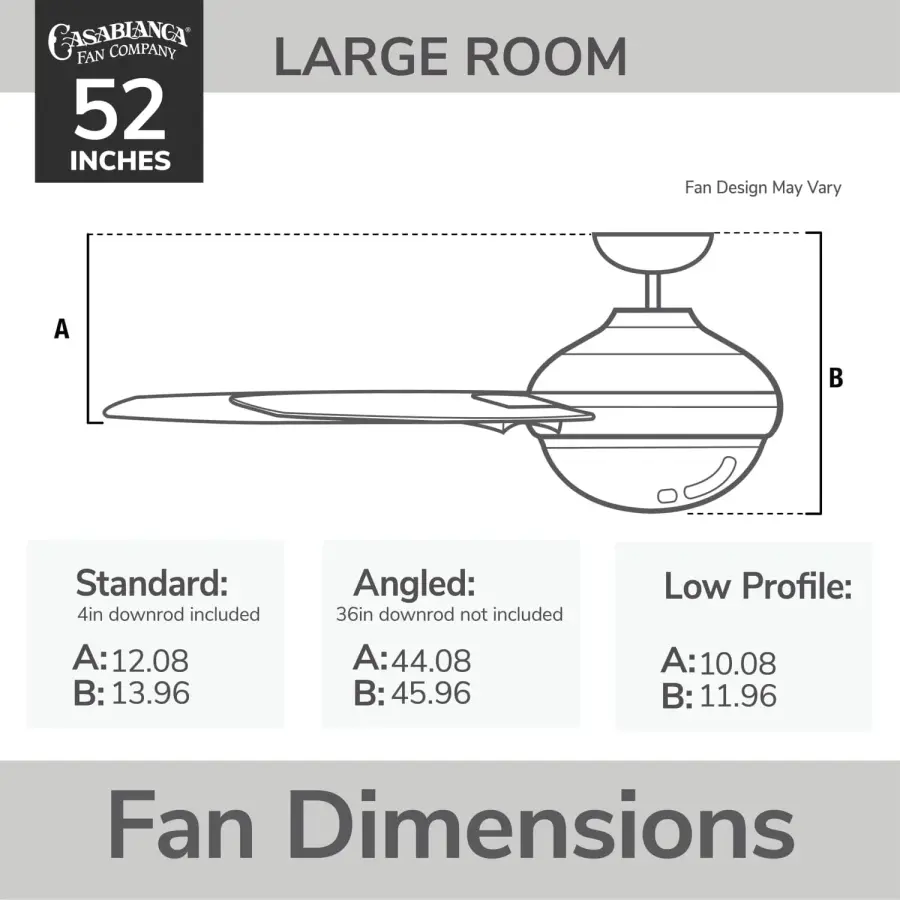 Casablanca Wisp 52" LED Ceiling Fan with Light - Image 25