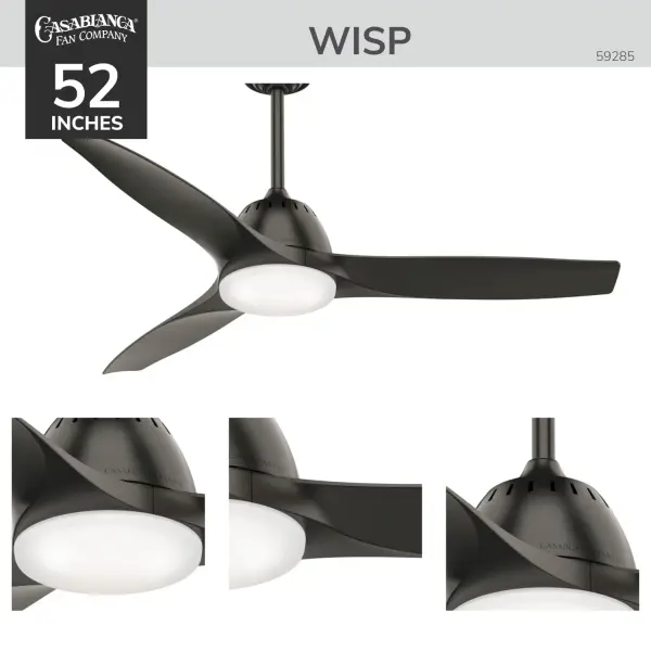 Casablanca Wisp 52" LED Ceiling Fan - Image 5