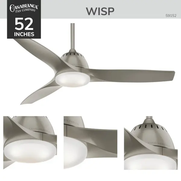 Casablanca Wisp 52" LED Ceiling Fan - Image 6