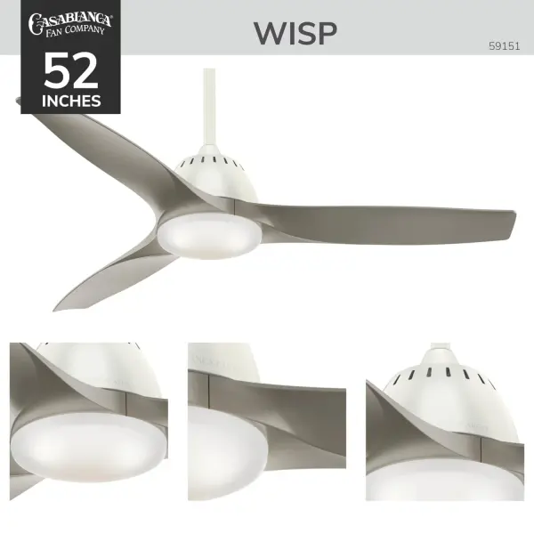 Casablanca Wisp 52" LED Ceiling Fan - Image 7