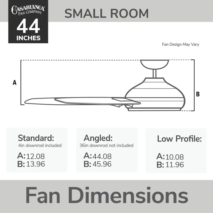 Wisp 44" LED Ceiling Fan with Light - Image 22