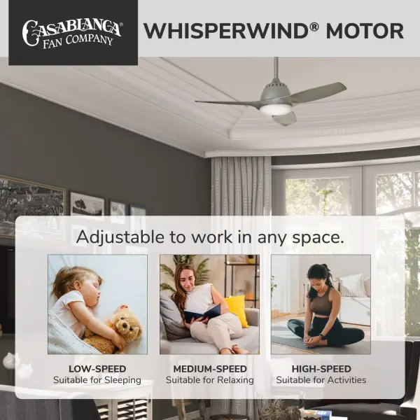 Wisp 44" LED Ceiling Fan with Light - Image 49