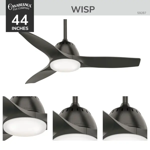 Wisp 44" LED Ceiling Fan with Light - Image 8