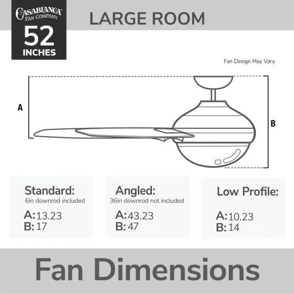 Axial 52" LED Ceiling Fan with Light - Image 7