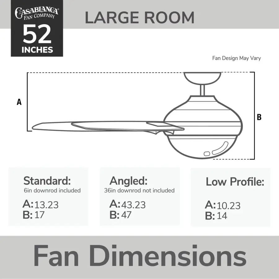 Axial 52" LED Ceiling Fan with Light - Image 7