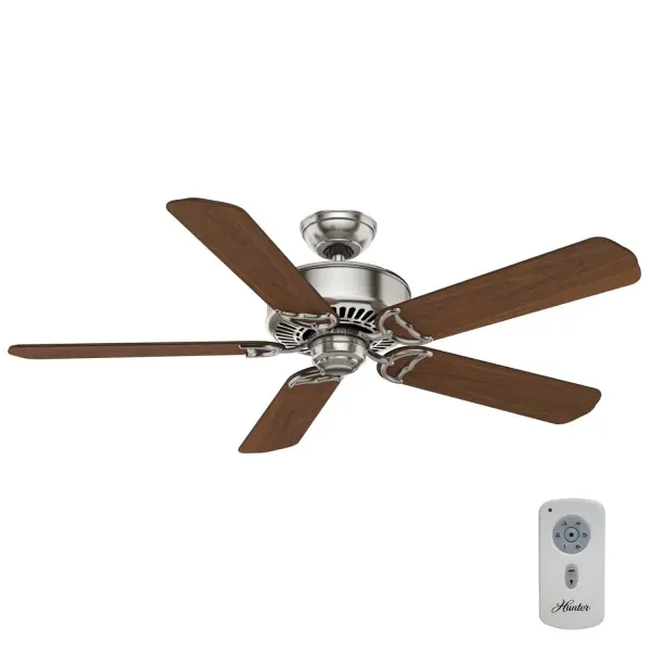 The Panama combines timeless traditional styling with cutting-edge DC motor technology. This 54-inch fan delivers powerful, silent air circulation for large rooms while achieving 64% greater energy efficiency than standard fans. - alternate view