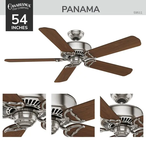 Casablanca Panama 54" DC Ceiling Fan with Remote - Image 7