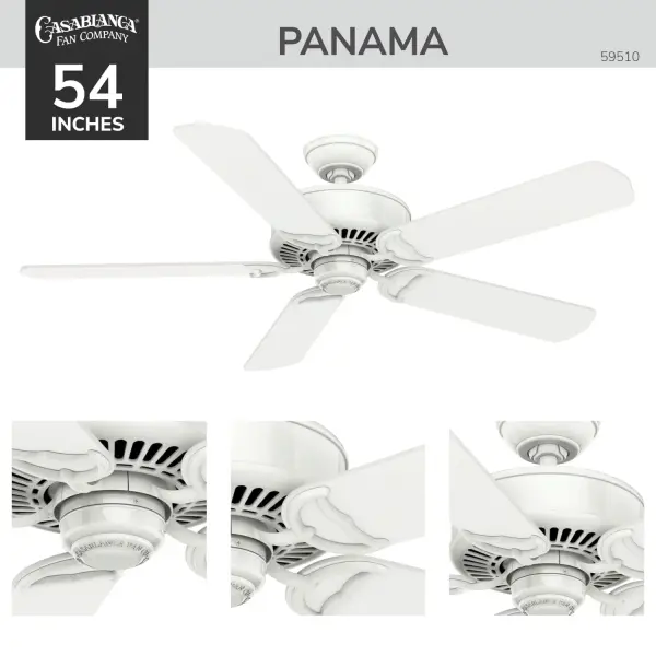 Casablanca Panama 54" DC Ceiling Fan with Remote - Image 9