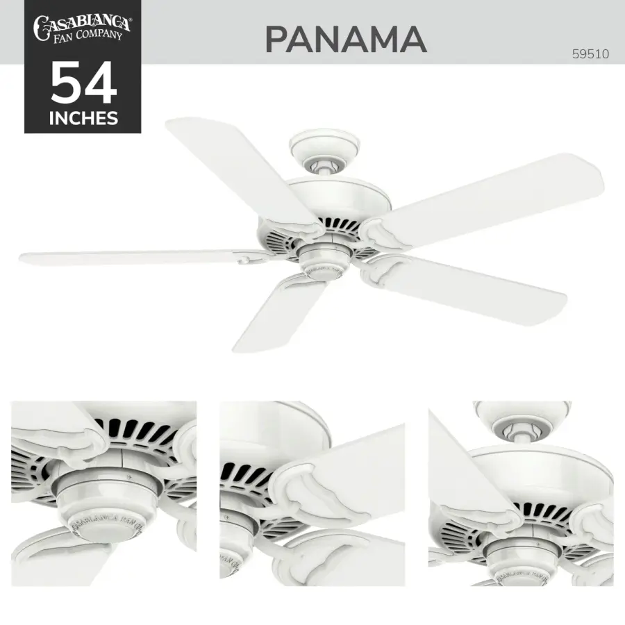 Casablanca Panama 54" DC Ceiling Fan with Remote - Image 9