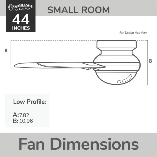 Commodus 44" LED Ceiling Fan with Light - Image 7