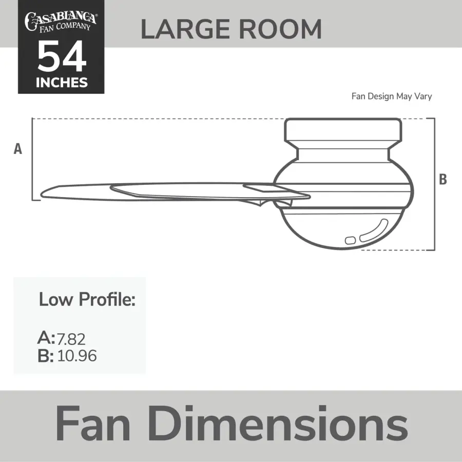 Commodus 54" Modern Ceiling Fan with LED Light - Image 12