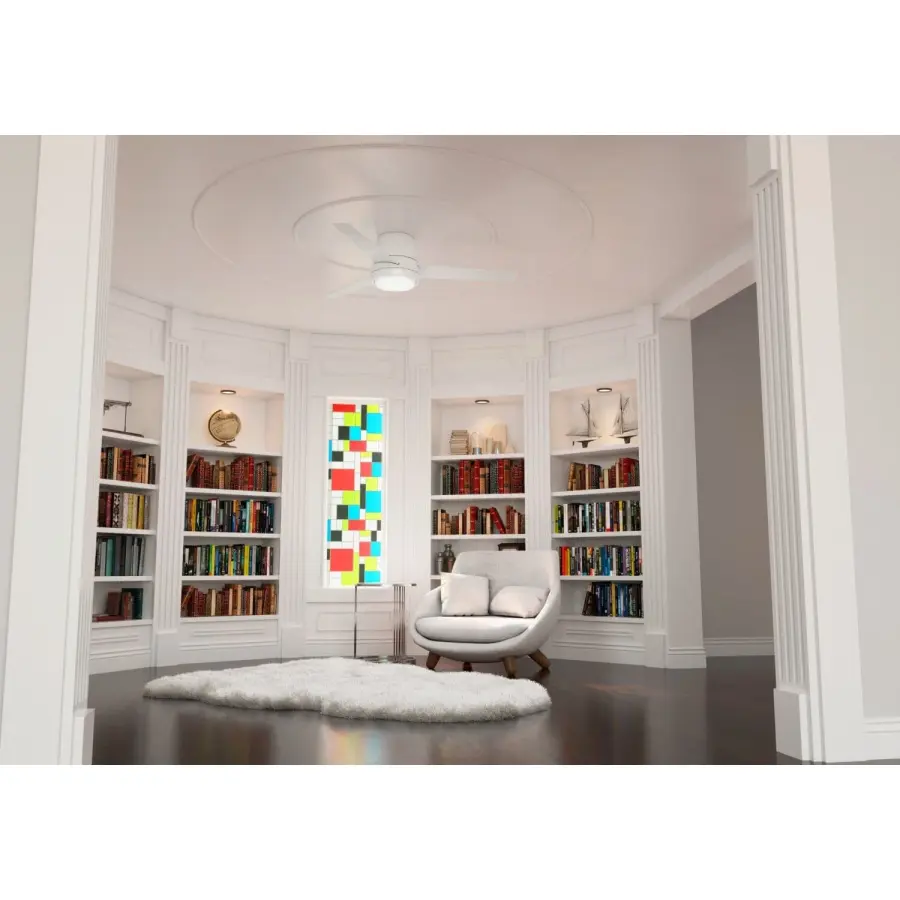 Commodus 54" Modern Ceiling Fan with LED Light - Image 6