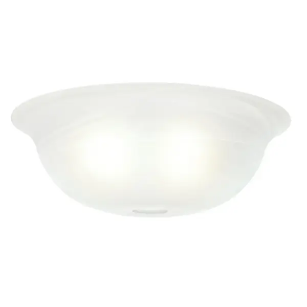 This sophisticated swirled marble glass bowl offers seamless compatibility with Hunter and Casablanca ceiling fans, providing an elegant upgrade to any room. The timeless marble pattern adds visual interest while maintaining versatility.