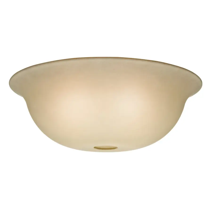 Tea Stain Glass Bowl Ceiling Fan Shade